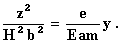 z^2/H^2b^2 revised