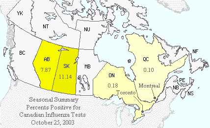 Canada Geographical Seasonal Summary